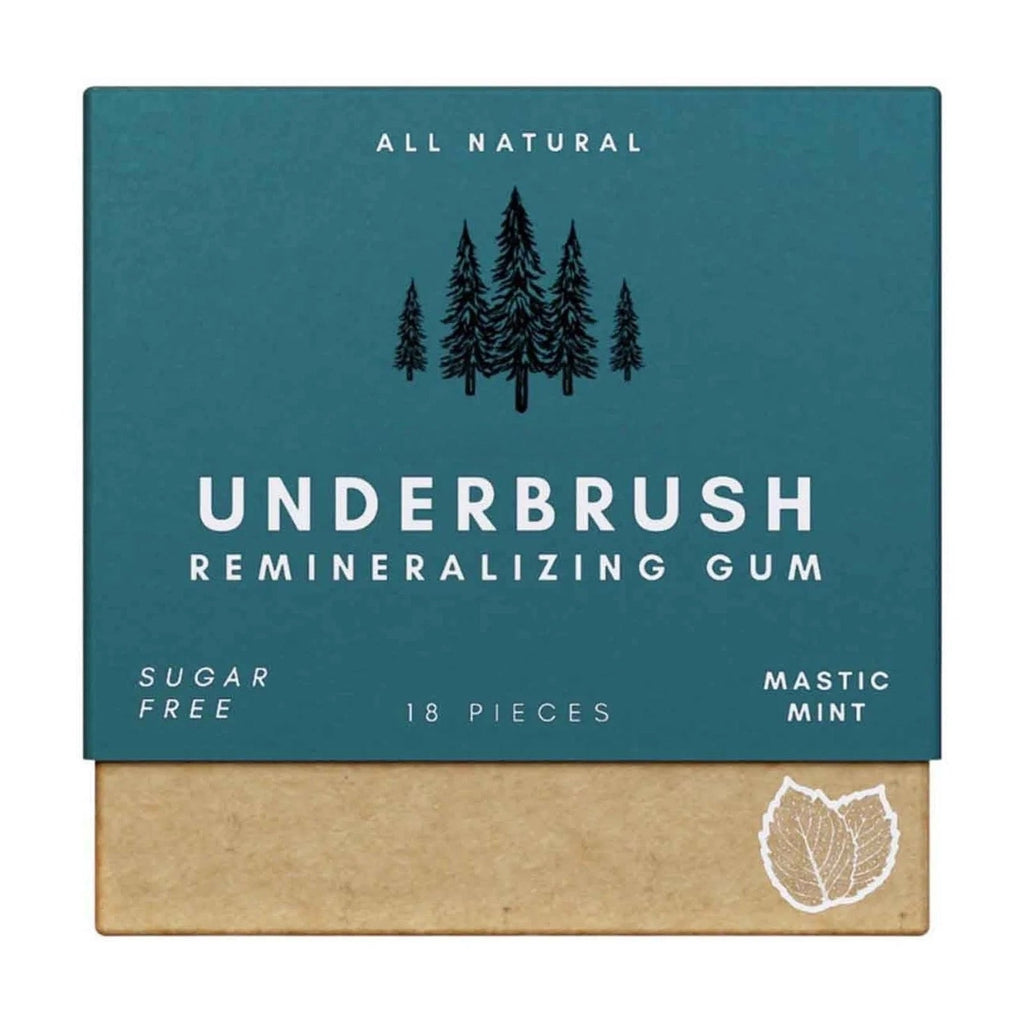 Findglee Underbrush Remineralizing Chewing Gum with Nano-Hydroxyapatite