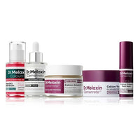 Collagen Boost Skincare Set with Calcium, Hyaluronic Acid & Elastin for Wrinkles and Lifting