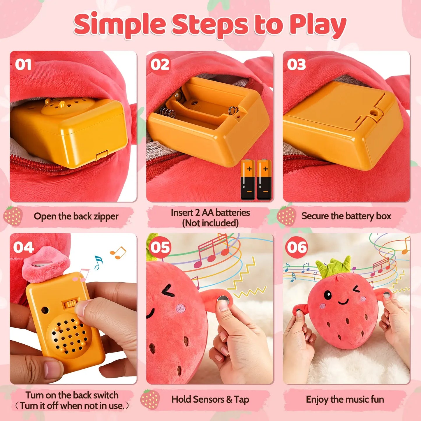 Interactive Music Plush Toy Gifts