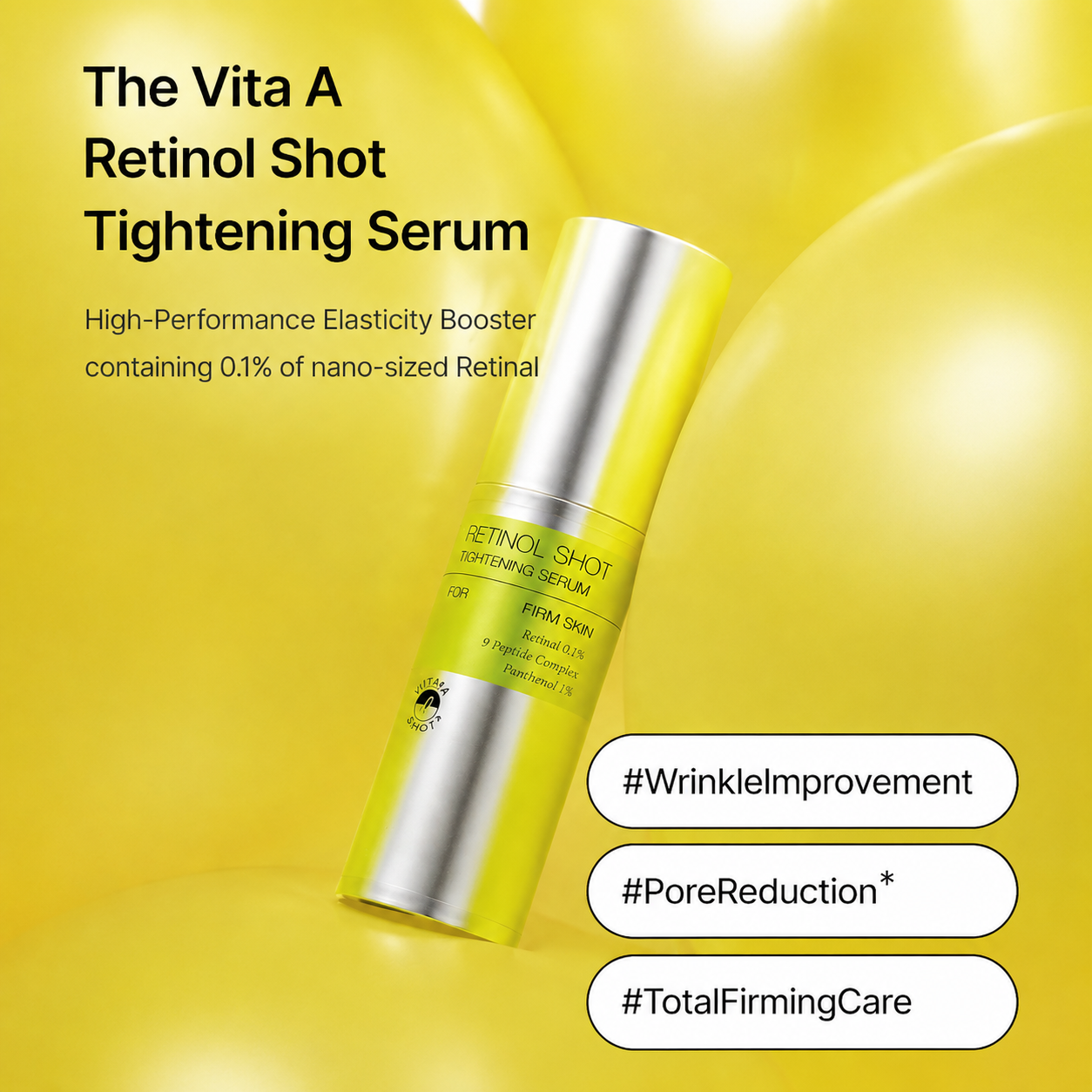 Vita-A Retinol Shot - conta-gotas em detalhe