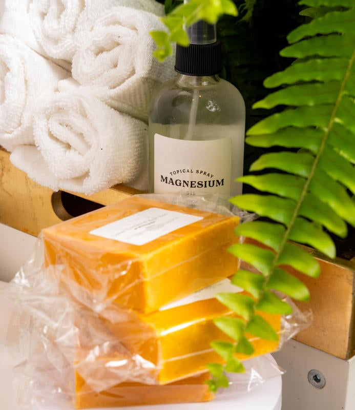 Findglee Lemon Turmeric & Kojic Acid Brightening Bar Soap for Dark Spots and Even Skin