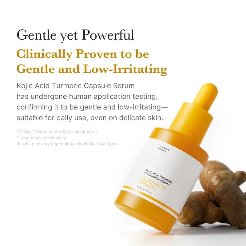 Findglee Kojic Acid Renew & Smooth Duo for Troubled Skin with Turmeric and Niacinamide