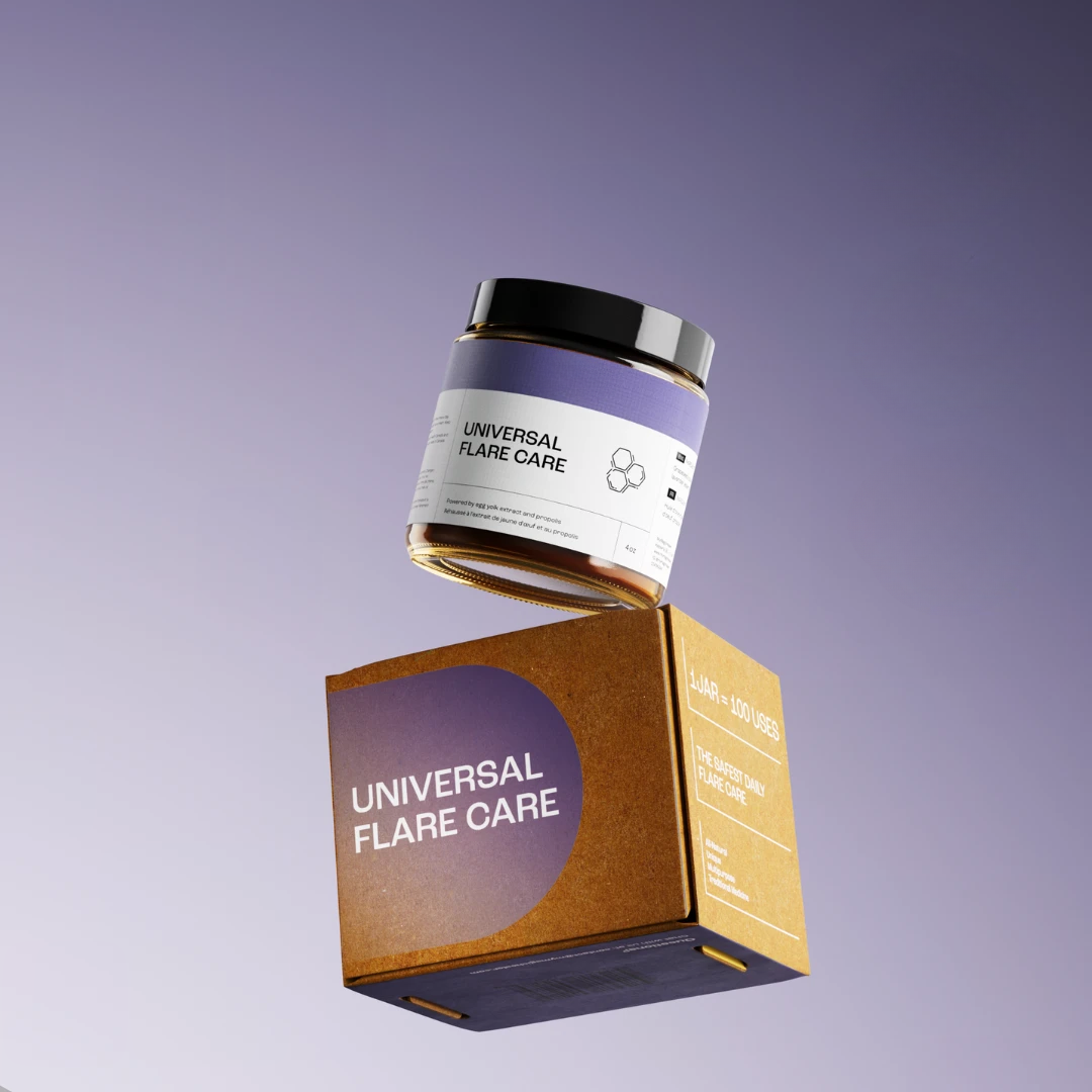 Findglee Universal Flare Care Sensitive Skin Cream featuring Propolis for Calm