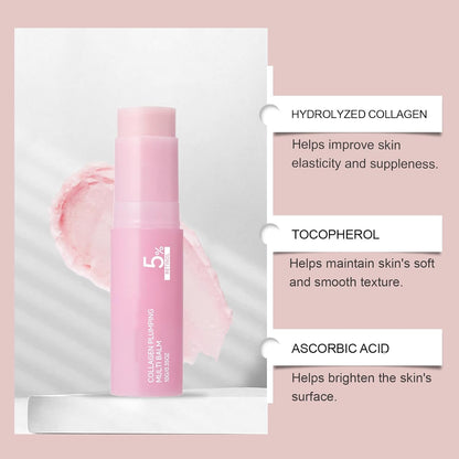 Multi-Use Pink Collagen Balm Stick