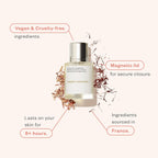 Findglee Ambery Saffron Eau de Parfum featuring Warm Spicy Woody Notes, Vegan