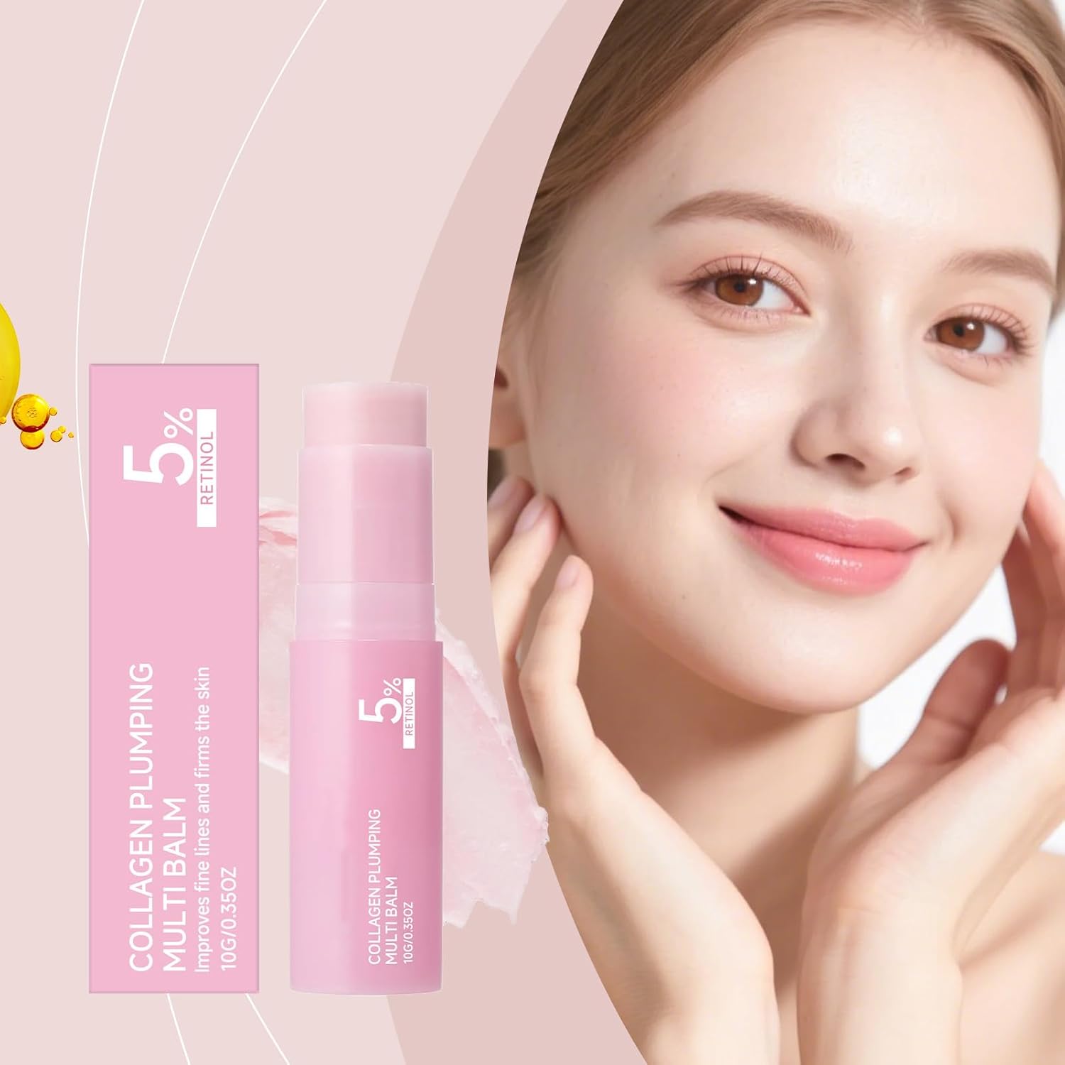 Multi-Use Pink Collagen Balm Stick
