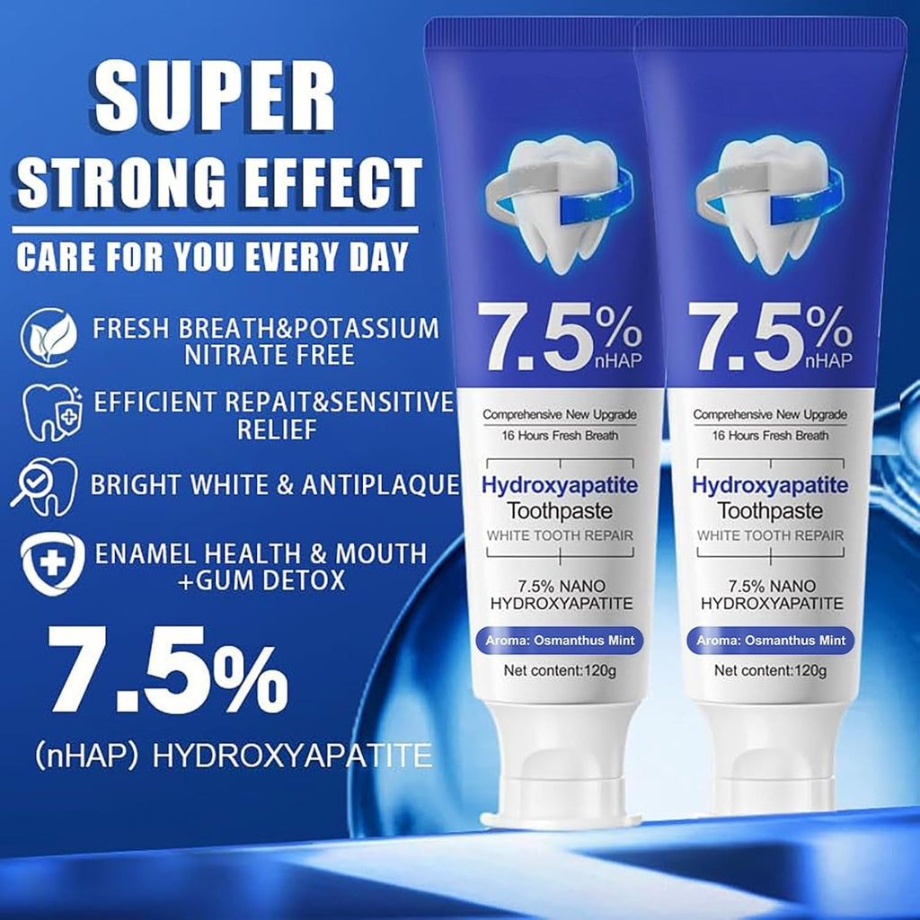 Findglee Nano Hydroxyapatite Toothpaste with 7.5% nHAP for Enamel Remineralization Care