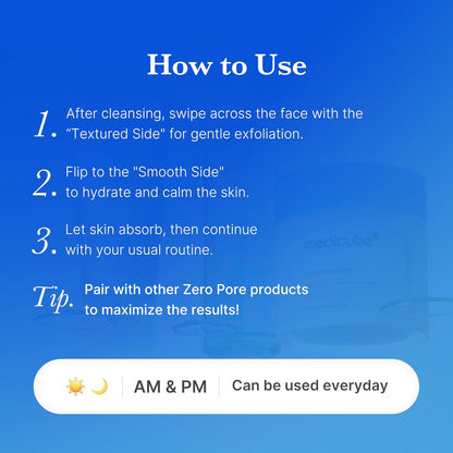 Medicube 2.0 Toner Pads Zero Pore Pad 70 Pads