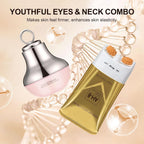 Findglee Firming Neck & Eye Cream Duo with Peptides for Lifting, Fine Lines & Elasticity