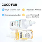 Findglee NIDA Hydrating Serum Duo with Peptides & Hyaluronic Acid for Fine Lines
