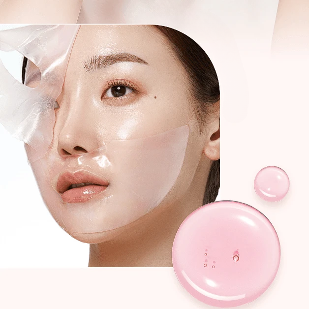 Findglee PDRN Pink Collagen Gel Mask featuring Salmon DNA for Radiant, Luminous Skin