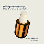 Findglee Daily Defense 15% Vitamin C Serum for Dull Skin, Skin Tone & Radiance