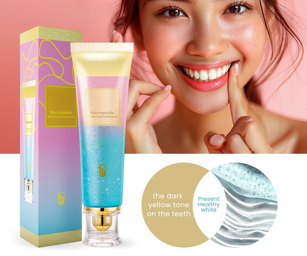 Findglee Niacinamide Whitening Toothpaste with Triple Whitening Complex