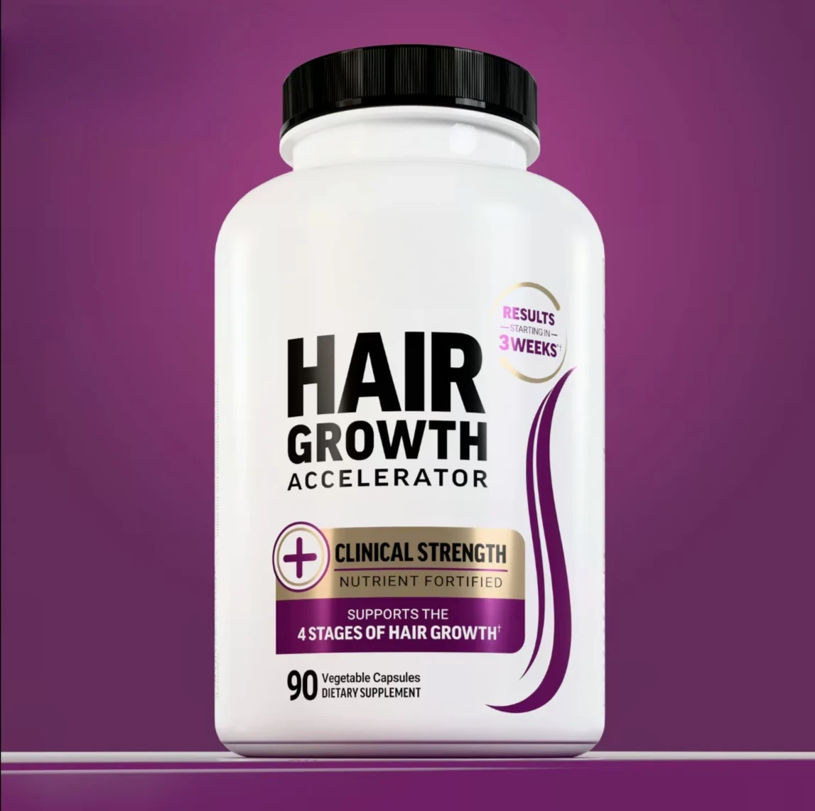 Findglee Hair Growth Accelerator Biotin Supplement with Zinc for Thicker & Fuller Hair