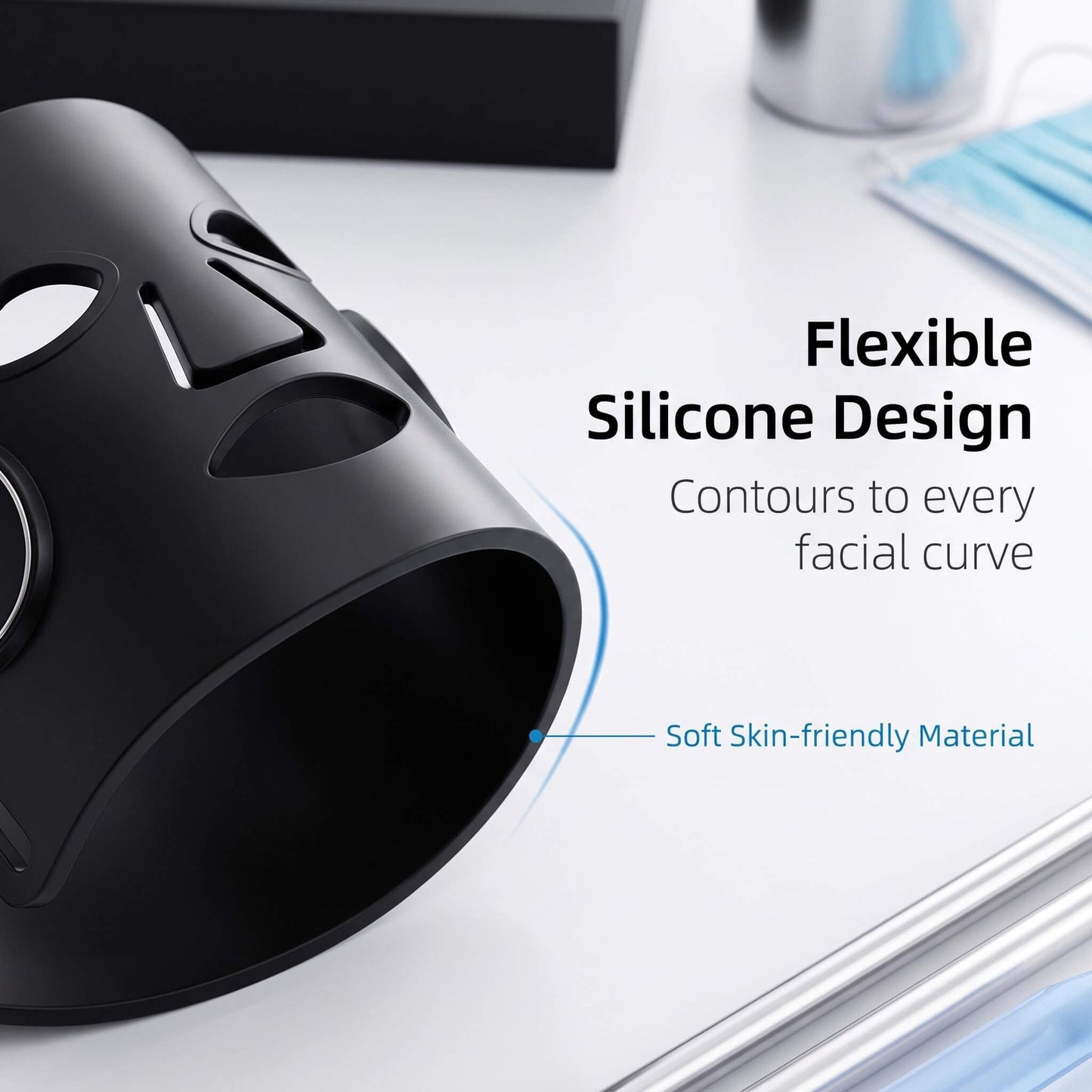 FindGlee™ GLOW Wireless EMS & LED Mask