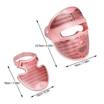 FindGlee™ GLOW Wireless Face + Neck &  Chest Mask Set