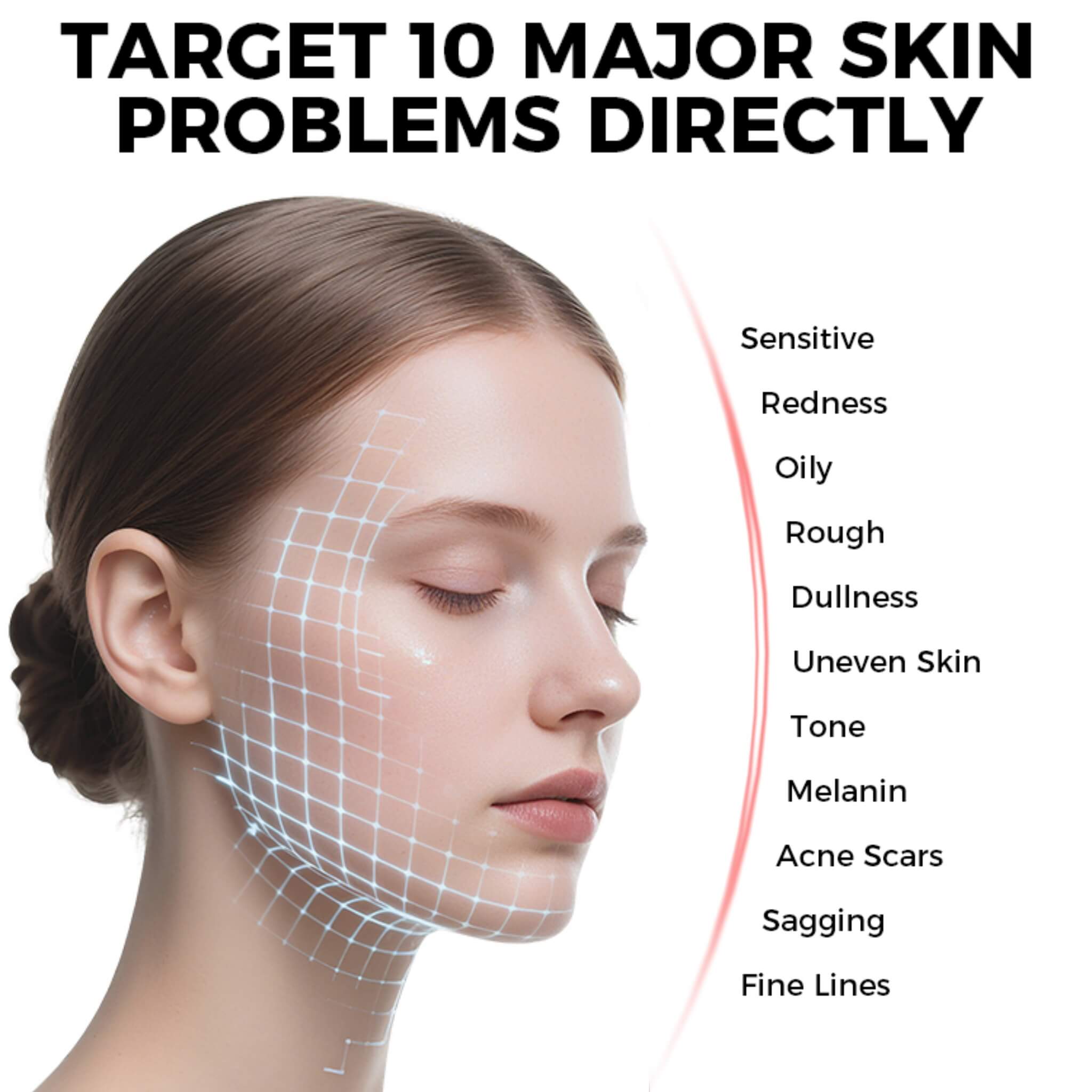 FindGlee™ LED 7-Color Light Therapy Mask