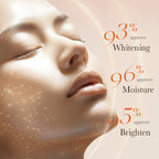 Findglee Korean 5X Vitamin C Skincare Set with Cleanser, Toner, Serum, Lotion, Eye and Face Cream