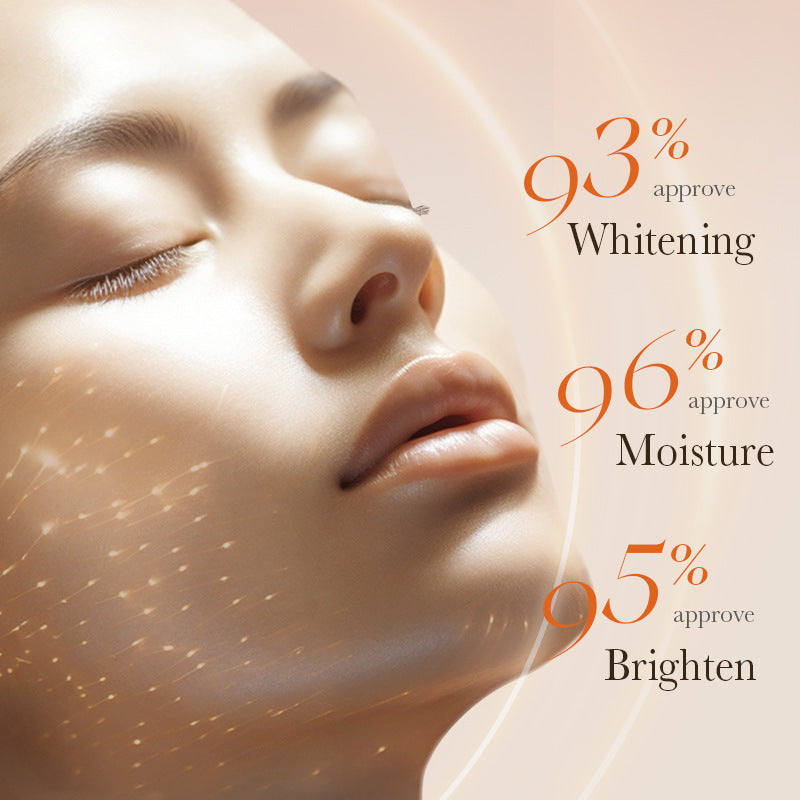 Findglee Korean 5X Vitamin C Skincare Set with Cleanser, Toner, Serum, Lotion, Eye and Face Cream
