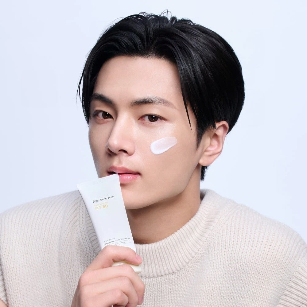 Findglee Bean Sunscreen Broad Spectrum SPF 50 with Soybean Extract for Sensitive Skin