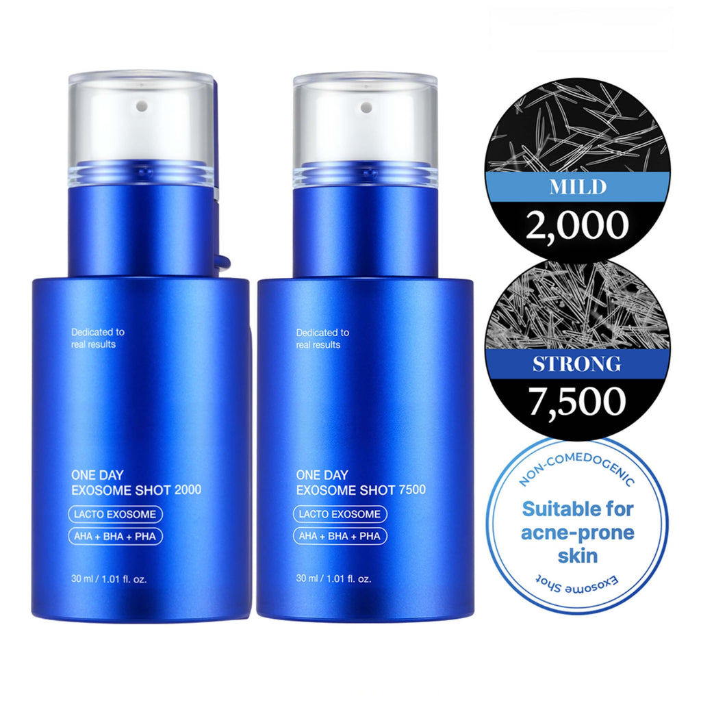 One Day Exosome Shot Serum 7500+2000 Skincare Duo