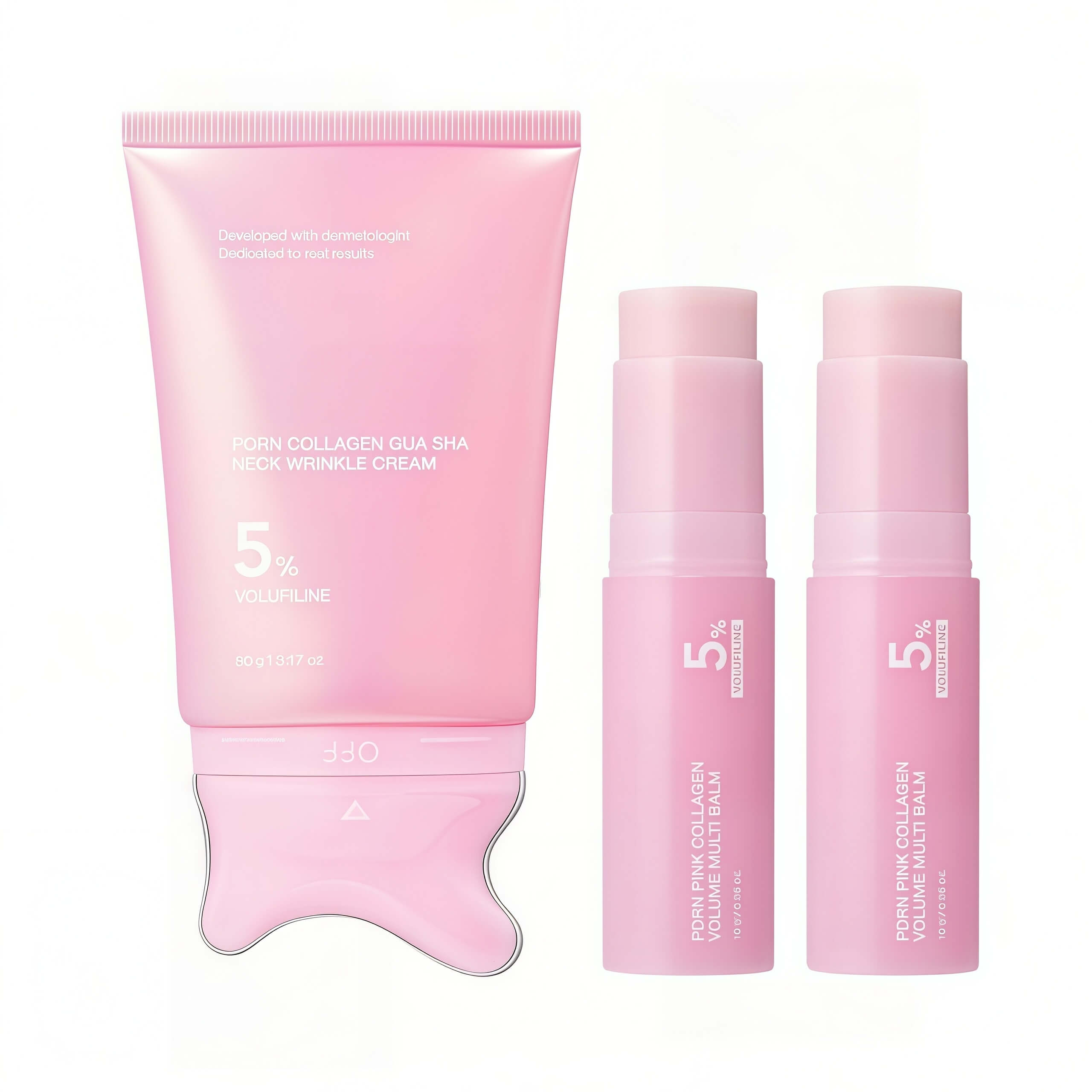 PDRN Collagen Guasha & Volufiline Stick Duo Set