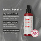 Findglee Hypochlorous Acid Peel Shot Duo with Panthenol for Exfoliation & Skin Texture