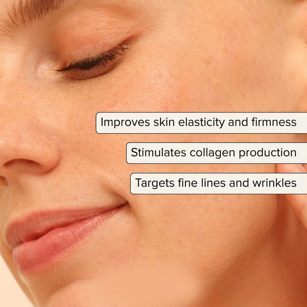 Findglee Copper Peptides GHK Firming Serum with Hyaluronic Acid for Fine Lines & Elasticity