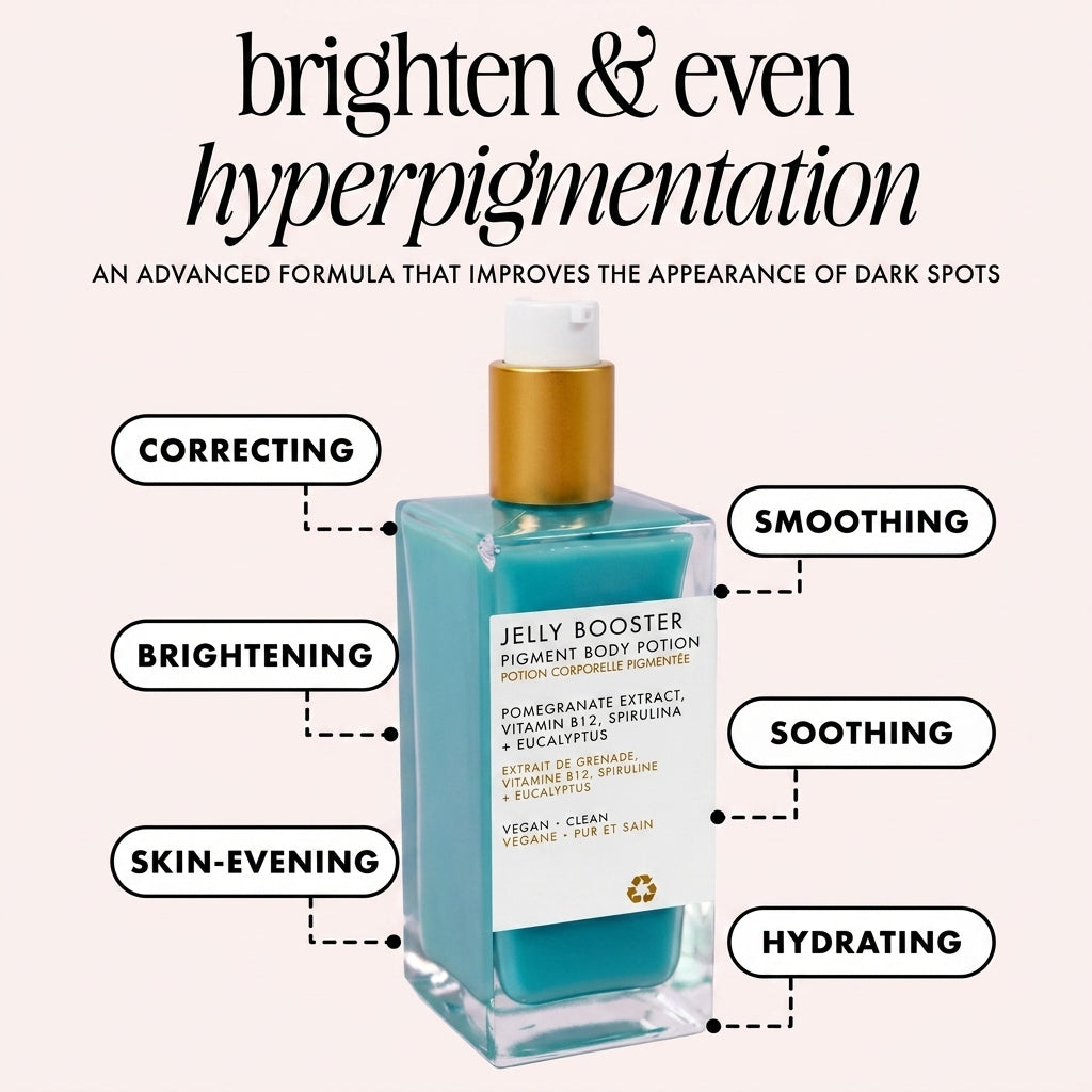 Findglee Jelly Booster Pigment Body Potion with Vitamin B12 for Pigmentation & Dark Spots