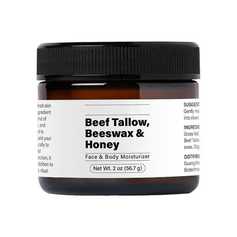 Findglee Beef Tallow Beeswax and Honey Moisturizer featuring Organic Grass-Fed Formula