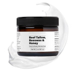 Findglee Beef Tallow Beeswax and Honey Moisturizer featuring Organic Grass-Fed Formula