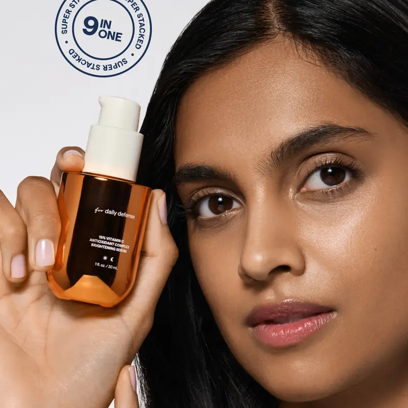 Findglee Daily Defense 15% Vitamin C Serum for Dull Skin, Skin Tone & Radiance