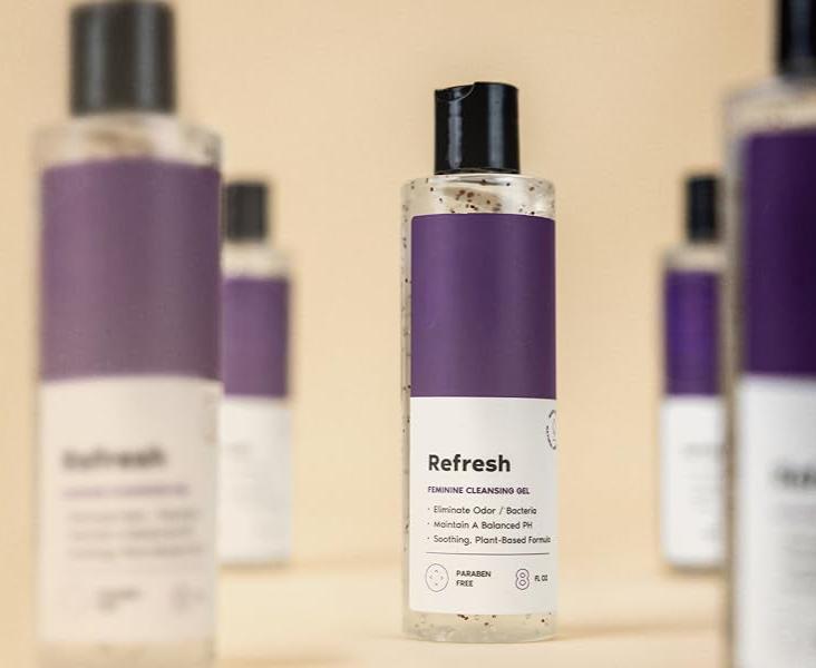 Findglee pH Balancing Refresh Plant-Based Intimate Body Wash for Sensitive Skin 8 oz