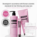 Findglee Rosemary PDRN Hair and Scalp Care Set with Thickening Shampoo, Conditioner and PDRN Stick