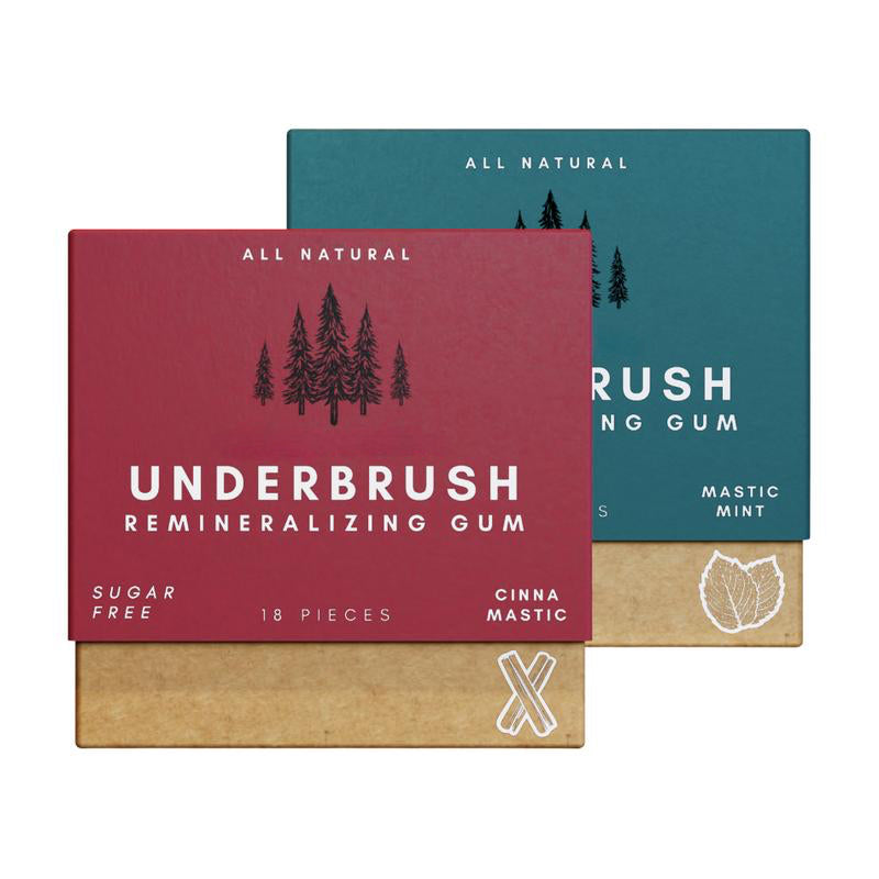 Findglee Underbrush Remineralizing Chewing Gum with Nano-Hydroxyapatite