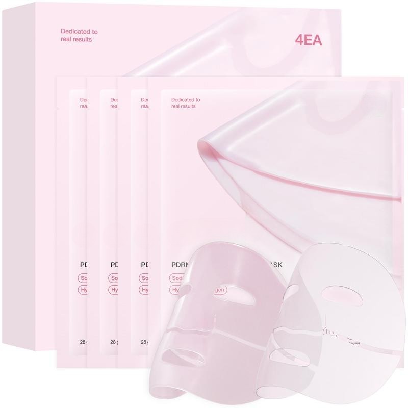 Findglee PDRN Pink Collagen Gel Mask featuring Salmon DNA for Radiant, Luminous Skin