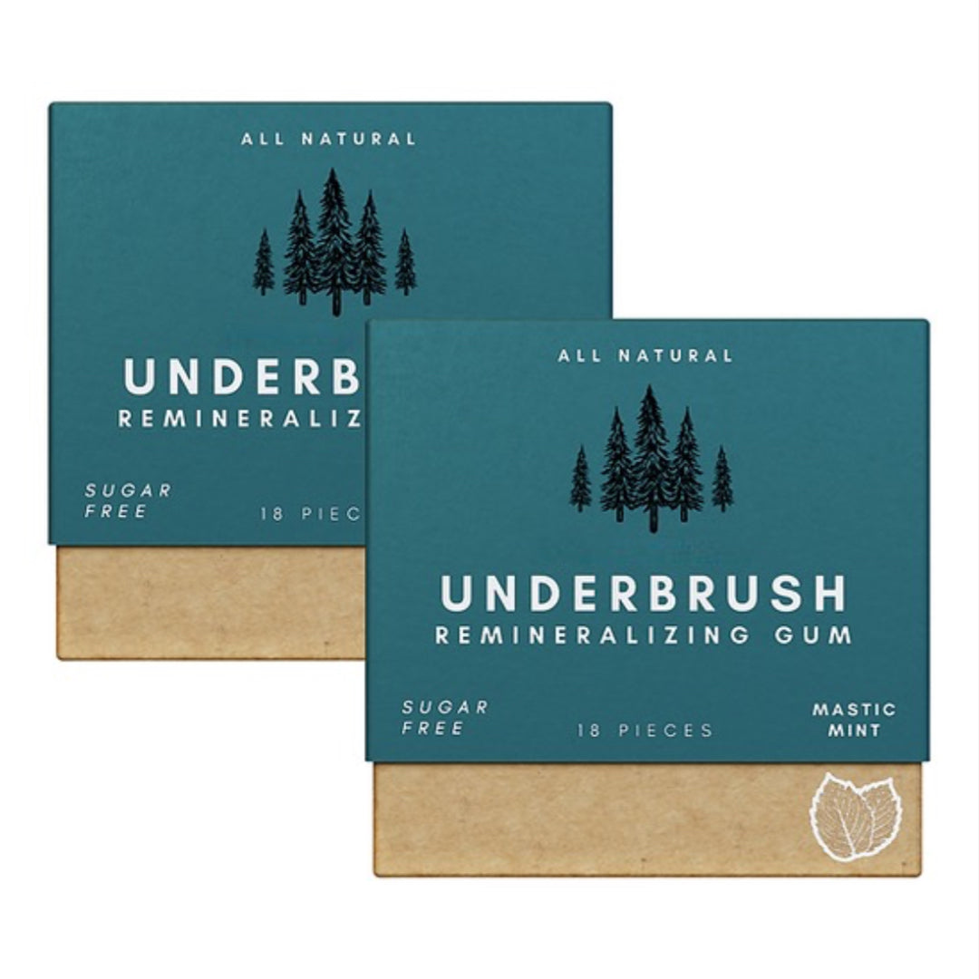 Findglee Underbrush Remineralizing Chewing Gum with Nano-Hydroxyapatite