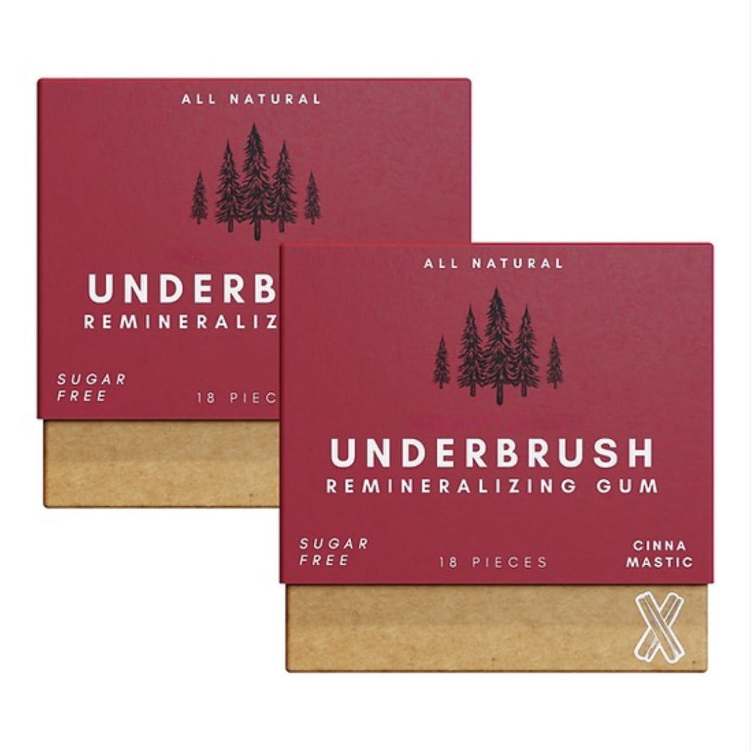 Findglee Underbrush Remineralizing Chewing Gum with Nano-Hydroxyapatite